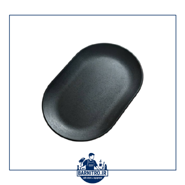 پلیت بیضی 22×34 سانت ملامین کافه رستوران کد:344 — تصویر ۲