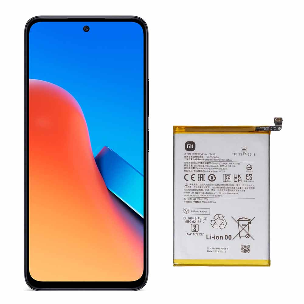 باتری اصلی گوشی ردمی 12 شیائومی Redmi 12 BM5R — تصویر ۲