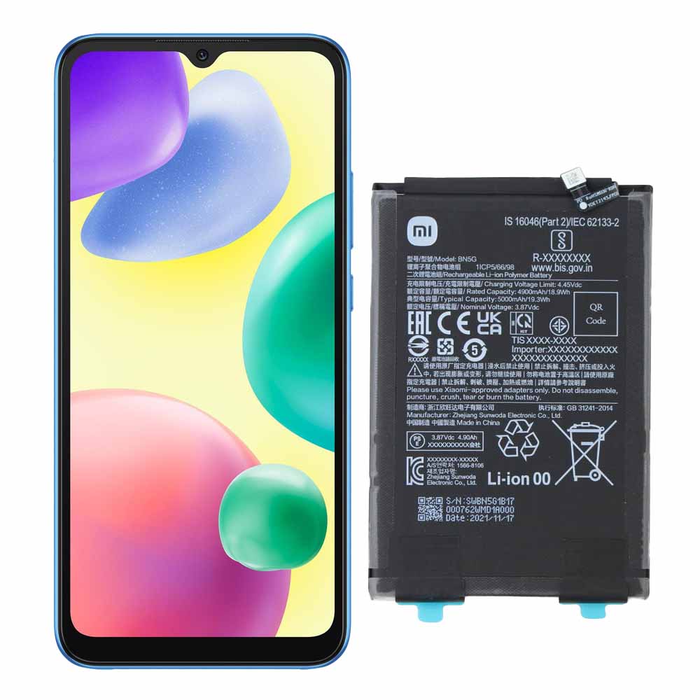 باتری اصلی گوشی ردمی 10 آ شیائومی Redmi 10A BN5G — تصویر ۲