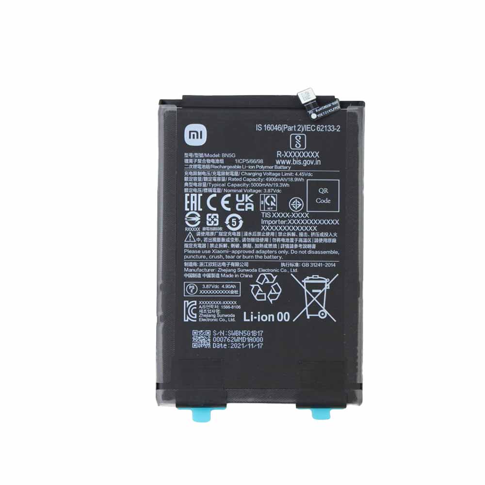 باتری اصلی گوشی ردمی 10 آ شیائومی Redmi 10A BN5G — تصویر ۳