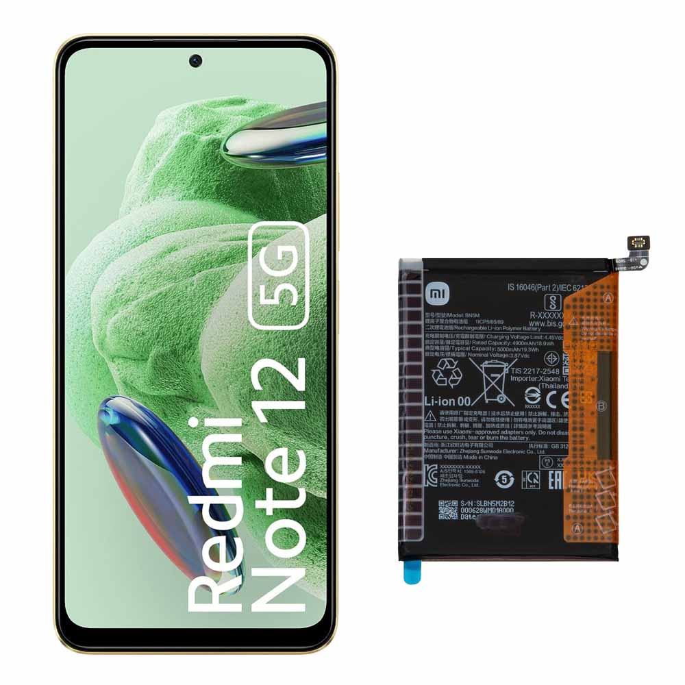 باتری اصلی گوشی ردمی نوت 12 5 جی شیائومی Redmi Note 12 5G BN5M