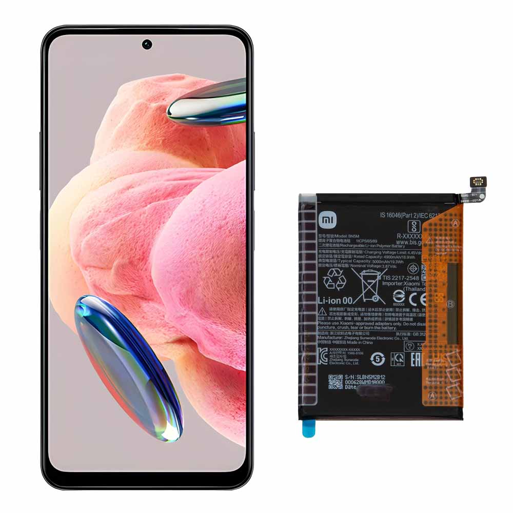 باتری اصلی گوشی ردمی نوت 12 4 جی شیائومی Redmi Note 12 4G BN5M — تصویر ۲