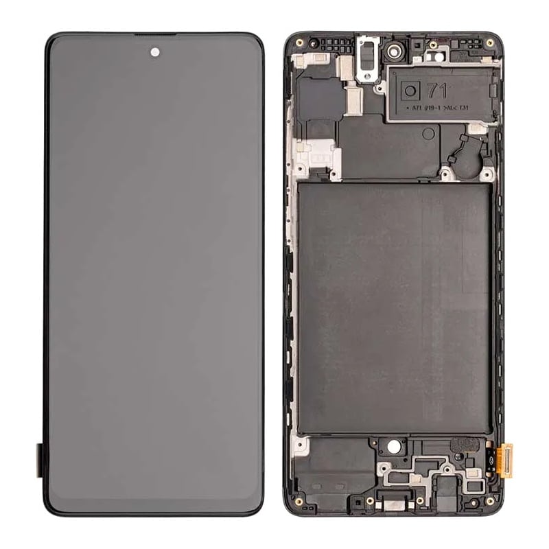 ال سی دی سامسونگ IC دار Samsung A715 / A71 – فلت JC کادر اصلی با فریم