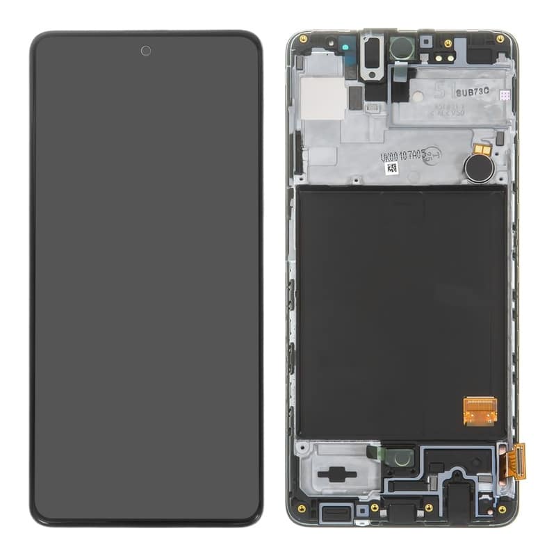 ال سی دی سامسونگ IC دار Samsung A515 / A51 – فلت JC کادر اصلی با فریم