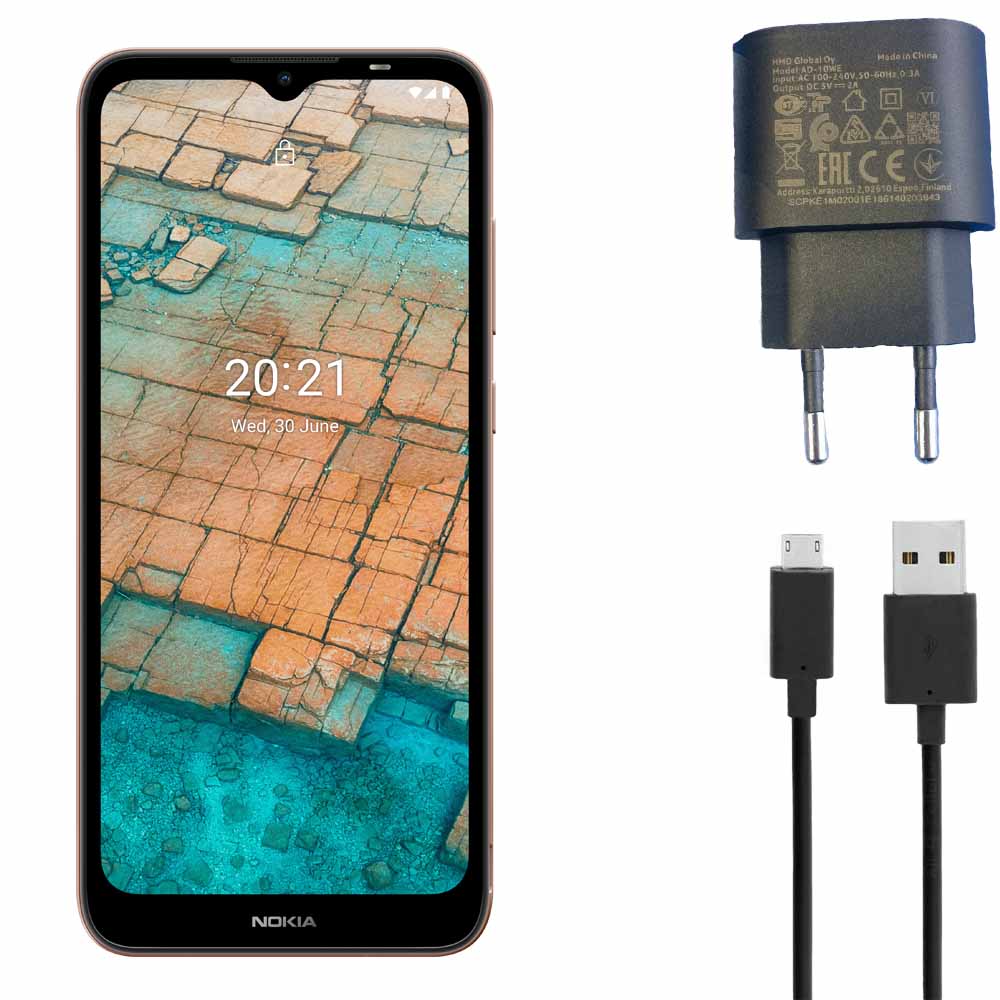 شارژر اصلی نوکیا سی 20 Nokia C20 — تصویر ۲