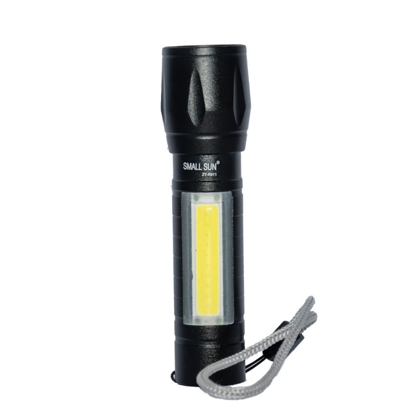 چراغ قوه اسمال سان مدل ZY-R911 نوع دستی با نور مهتابی — تصویر ۸