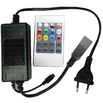 ریسه شلنگی RGB مدل ۵۰۵۰ ظرفیت ۱۰۰ متر با ریموت کنترلی — تصویر ۵