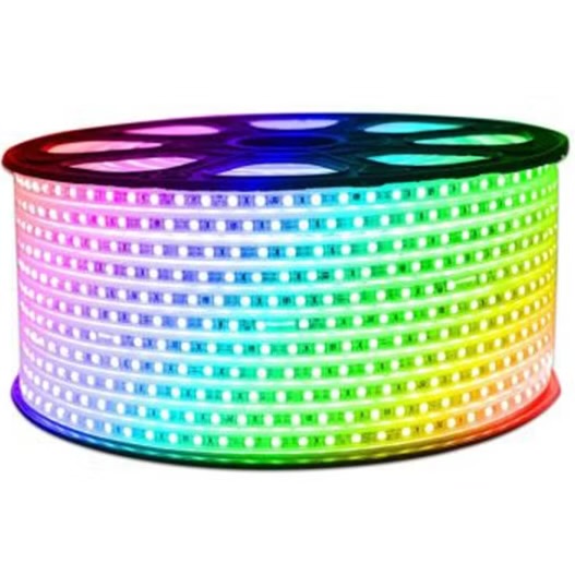 ریسه شلنگی RGB مدل ۵۰۵۰ ظرفیت ۱۰۰ متر با ریموت کنترلی — تصویر ۶