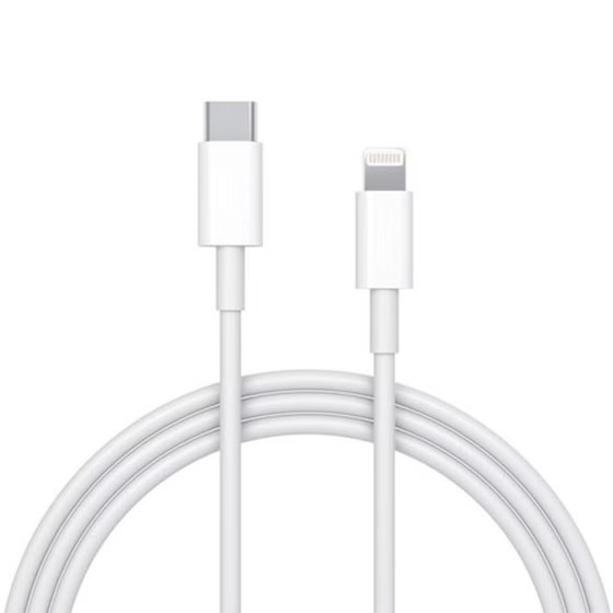 کابل شارژ اپل مدل A1703 طول ۱ متر Type-C به Lightning