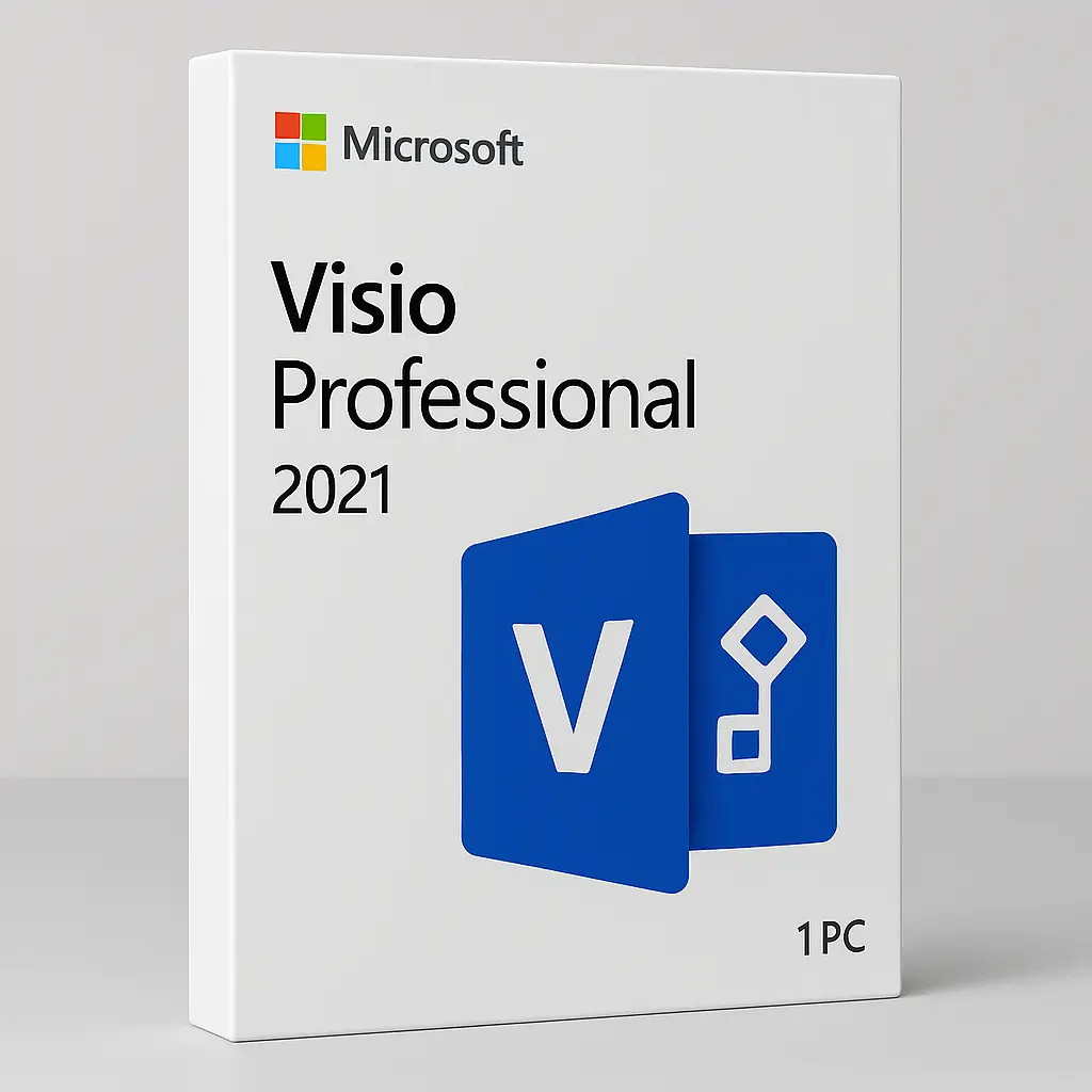 خرید لایسنس Microsoft Visio Professional 2021 + Retail – بهترین قیمت کشور — تصویر ۲