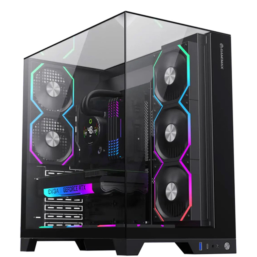 کیس کامپیوتر گیم مکس مدل Infinity Pro BK — تصویر ۲