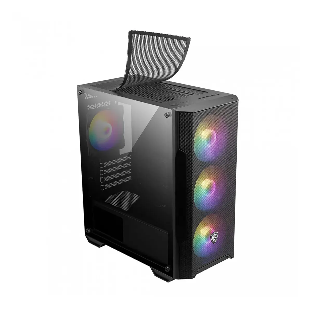 کیس کامپیوتر ام اس ای CASE MSI MAG FORGE M100A COMBO BLACK — تصویر ۵