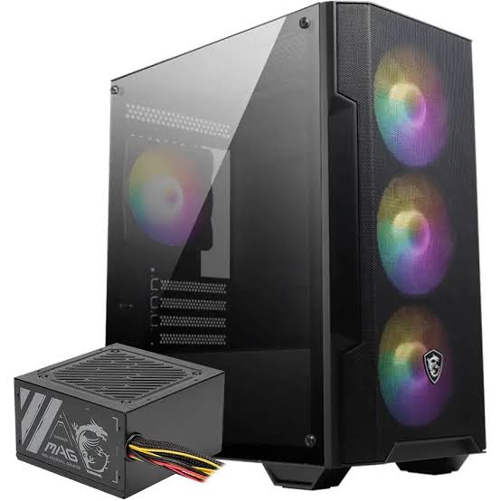 کیس کامپیوتر ام اس ای CASE MSI MAG FORGE M100A COMBO BLACK