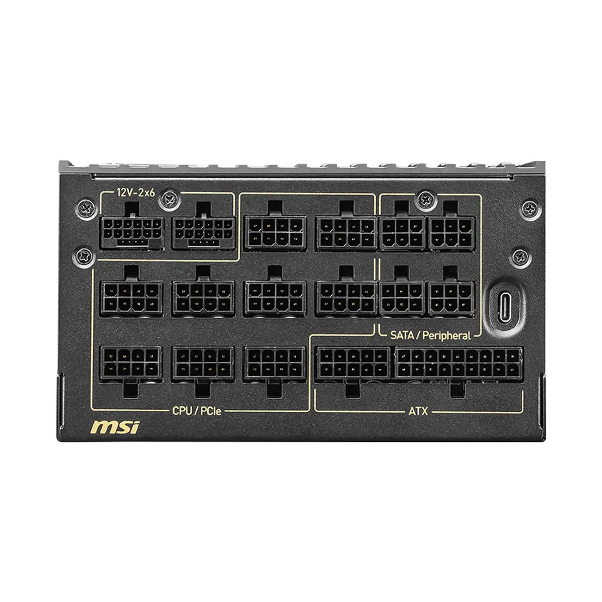 پاور ام اس آی POWER MSI MEG AI1600 T TITANIUM — تصویر ۳