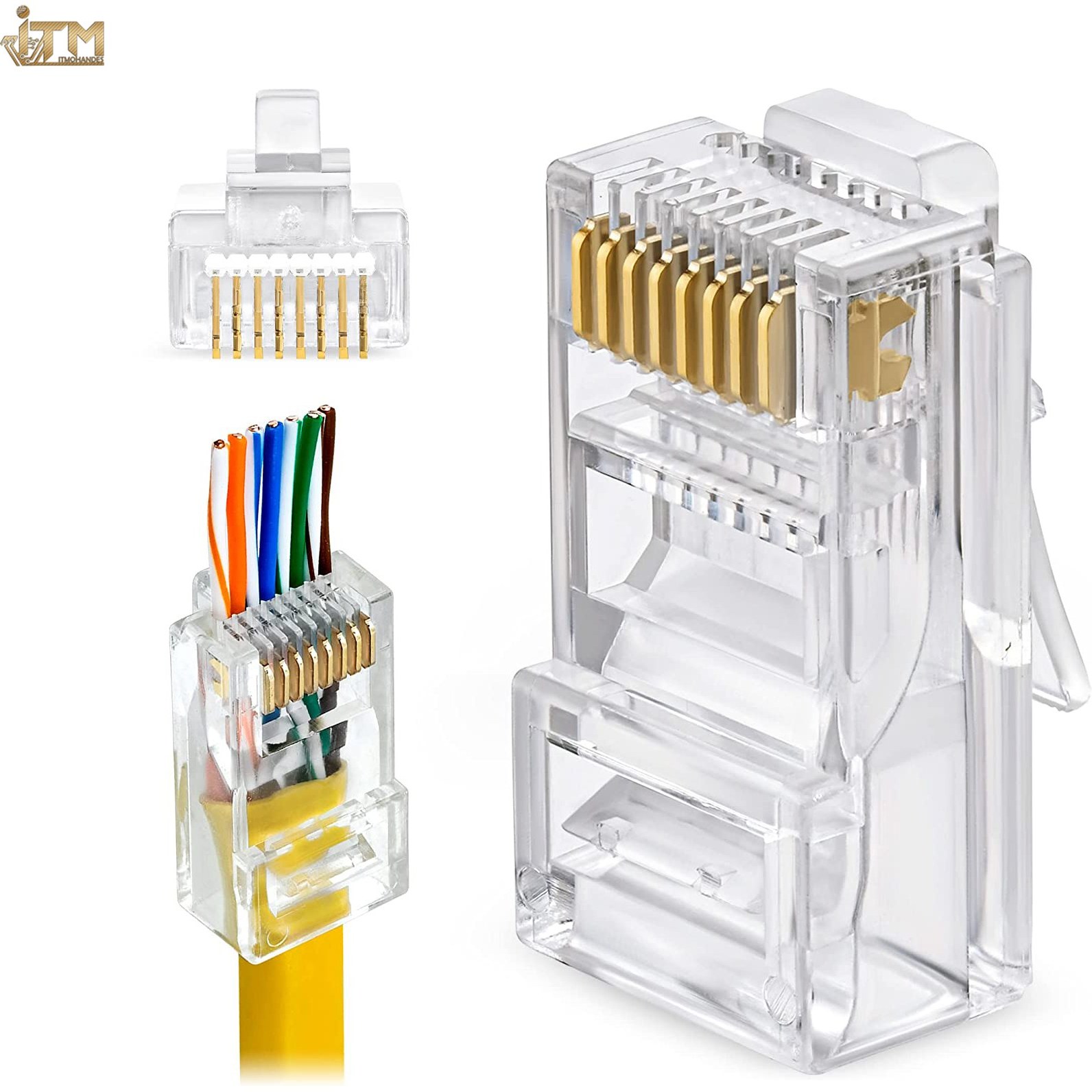 سوکت کابل شبکه Cat5 و Cat6 — تصویر ۲