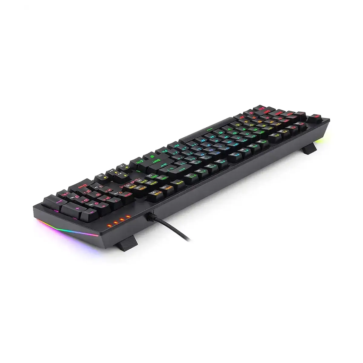 کیبرد با سیم رددراگون Redragon AMSA K592 RGB-RPO WRD — تصویر ۳