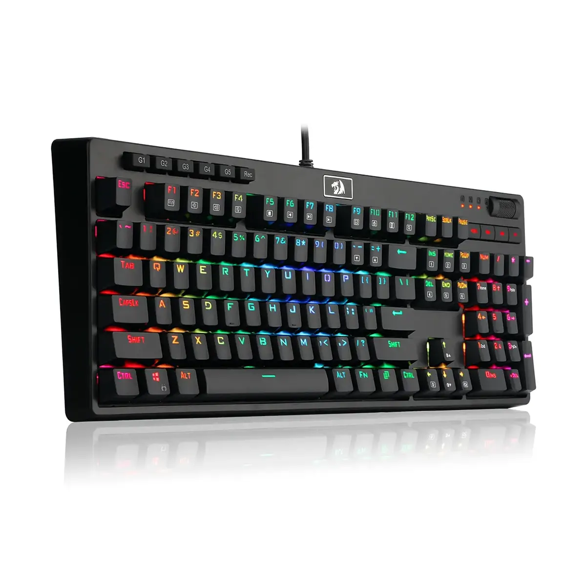 کیبرد با سیم رددراگون Redragon MANYU K579-RGBlBS WRD — تصویر ۳