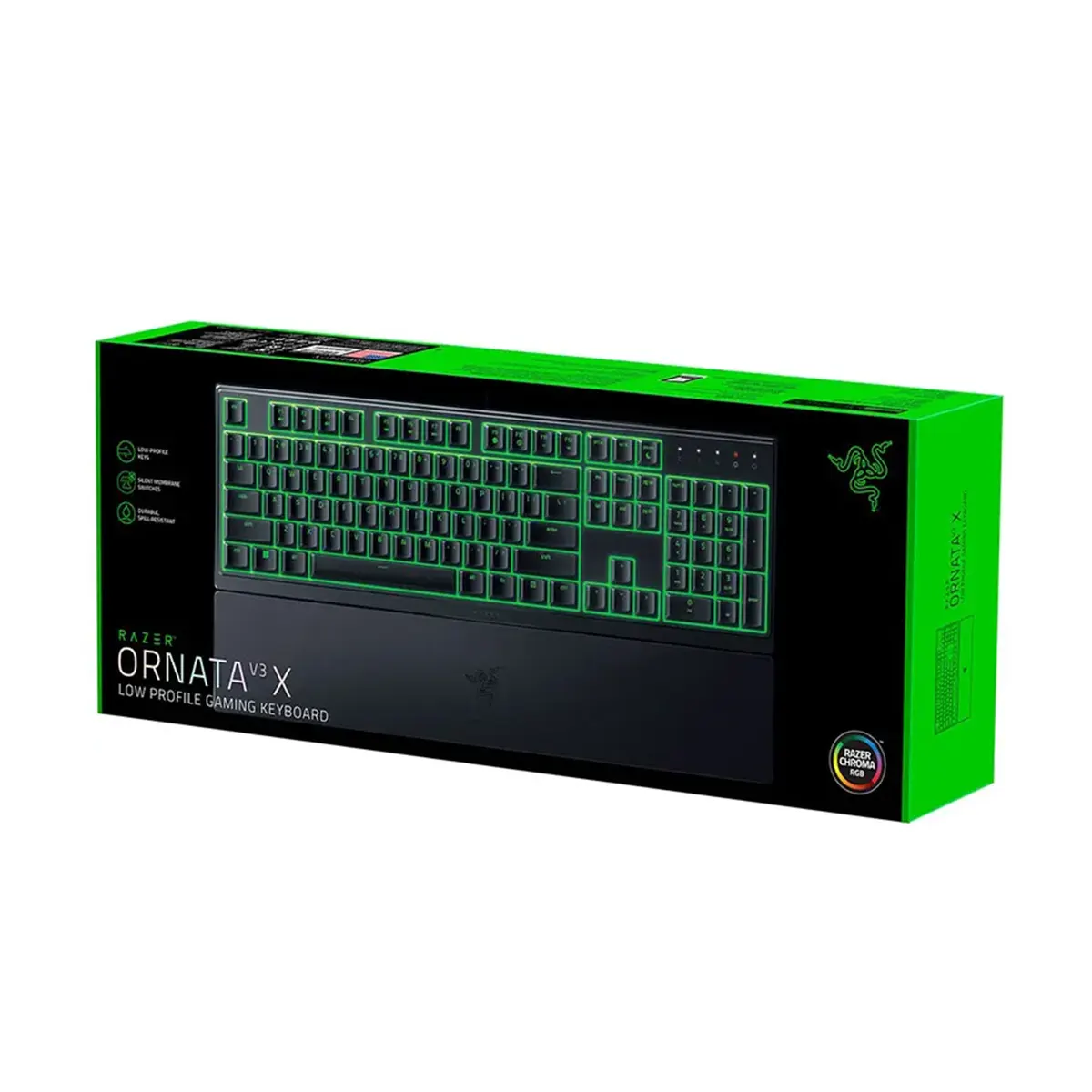 کیبرد باسیم ریزر ORNATA V3 X US LAYOUT lMS WRD — تصویر ۳