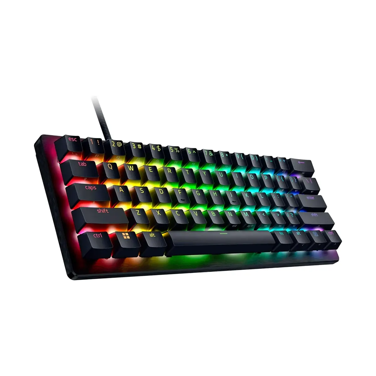 کیبرد باسیم ریزر HUNTSMAN V3 PRO MINI ANALOG S WRD — تصویر ۴