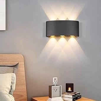 چراغ دیواری 6 وات اکو ماورا مدل قطاری دکوراتیو دوطرفه — تصویر ۳