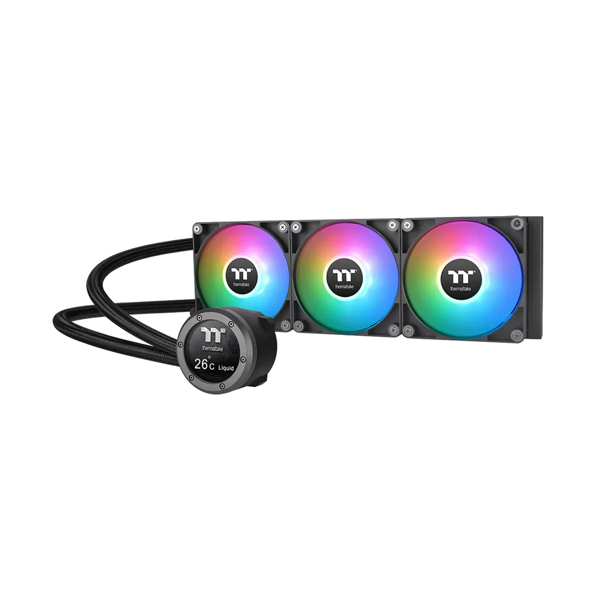 خنک کننده مایع پردازنده ترمالتیک TH360 V2 ULTRA ARGB BLACK — تصویر ۲