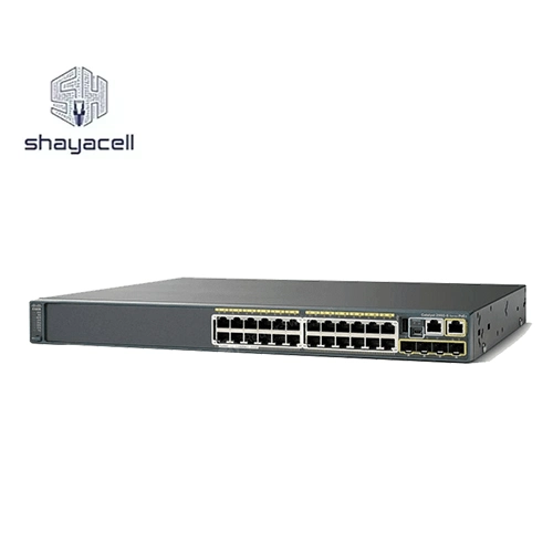 سوئیچ 24 پورت سیسکو مدل WS-C2960S-24TS-L(استوک)