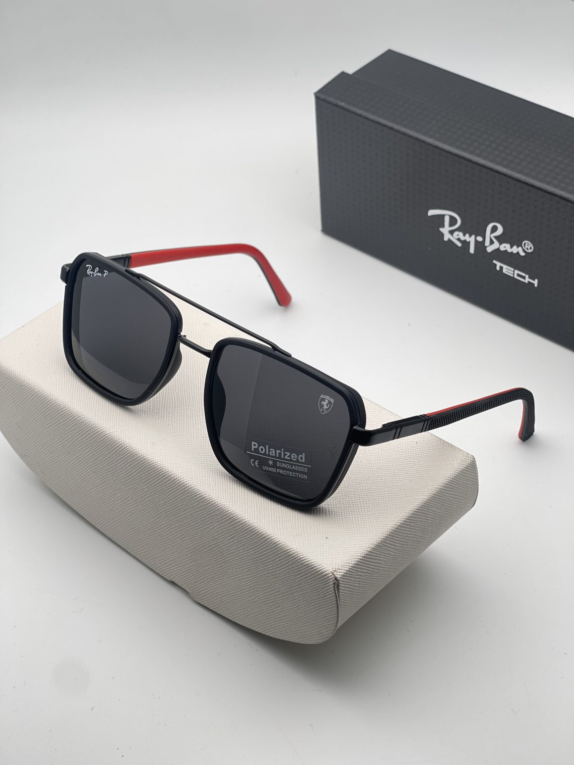 عینک آفتابی مردانه ریبن دسته فنری 8059
