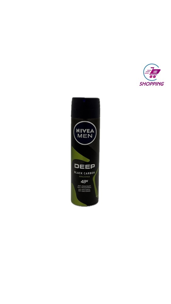 اسپری ضد تعریق مردانه نیوا مدل black carbon حجم 150 میل — تصویر ۲