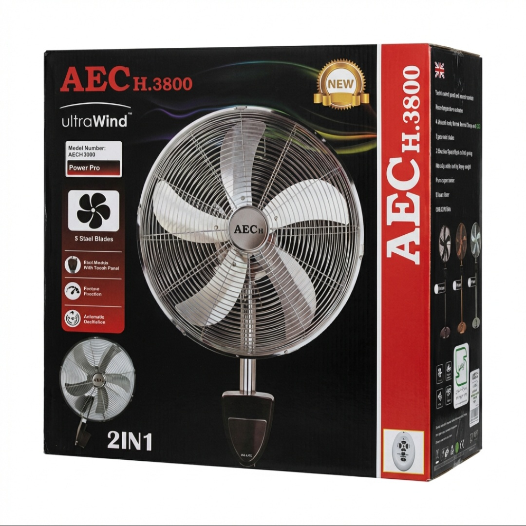 پنکه ایستاده 50 وات آ ای سی اچ مدل 3800aec — تصویر ۵