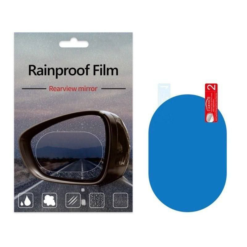 گلس ضد آب باران و بخار آینه بغل خودرو مدل Rainproof بسته 2 عددی — تصویر ۳