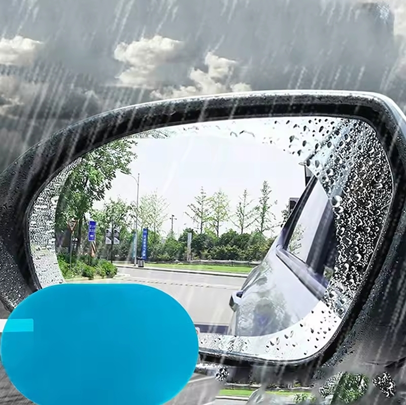 گلس ضد آب باران و بخار آینه بغل خودرو مدل Rainproof بسته 2 عددی — تصویر ۸