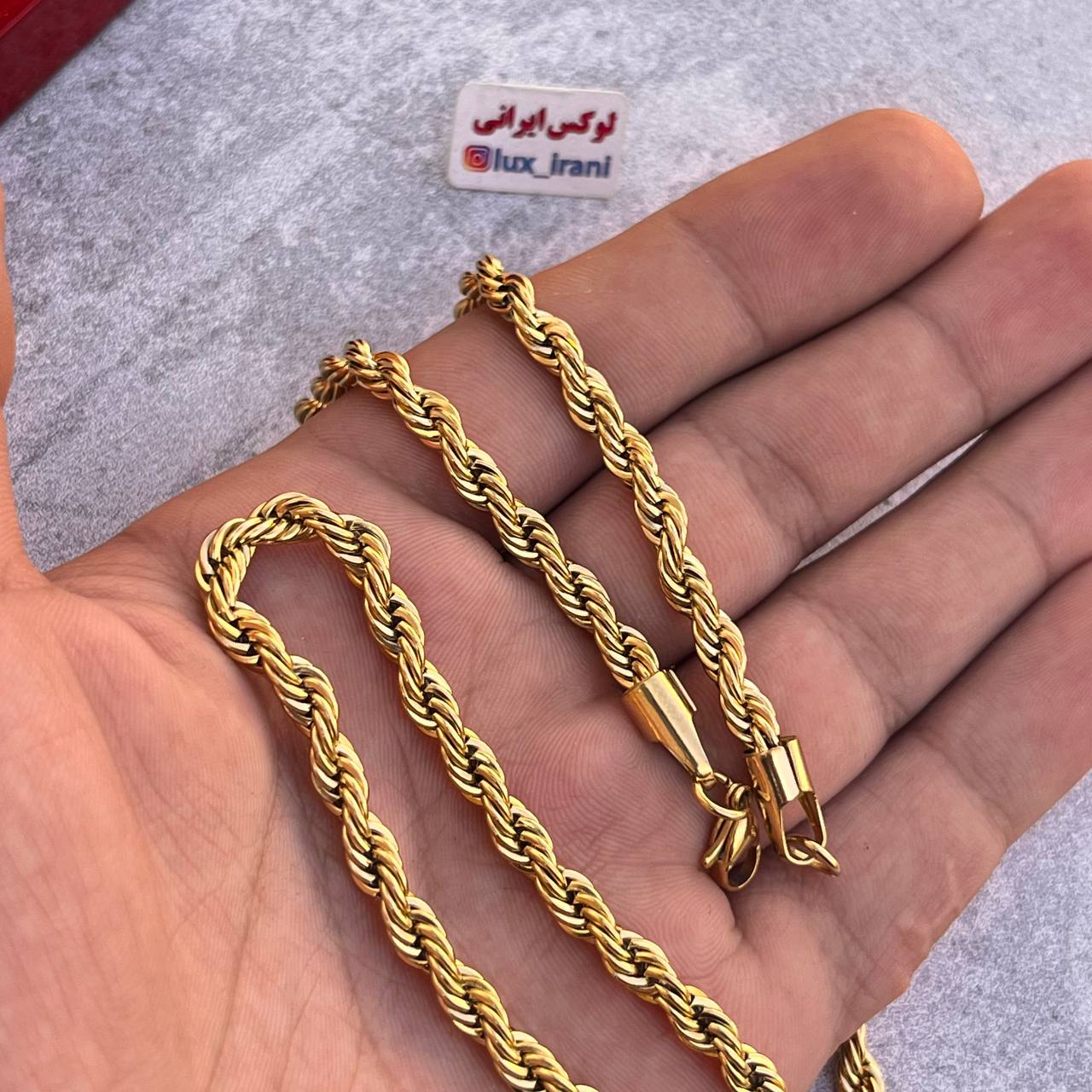 گردنبند طنابی