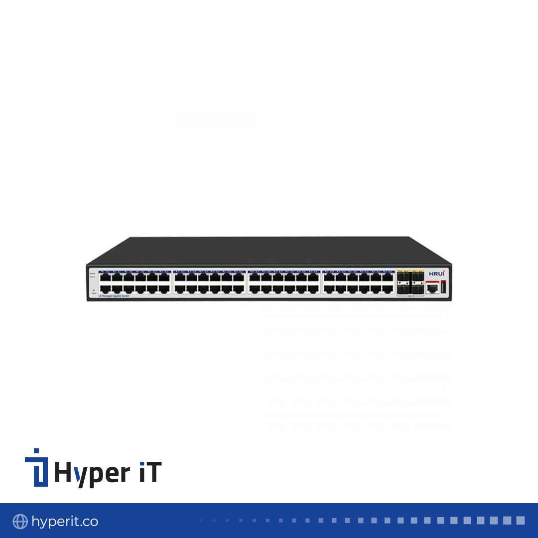 سوئیچ اترنت مدیریتی HRUI مدل HR-SWTG3448S — تصویر ۷