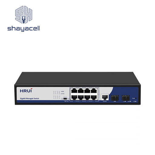 سوئیچ اترنت مدیریتی HRUI مدل HR-SWG2082NS