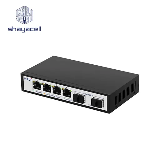 سوئیچ شبکه HRUI مدل HR-SWTG024AS — تصویر ۲