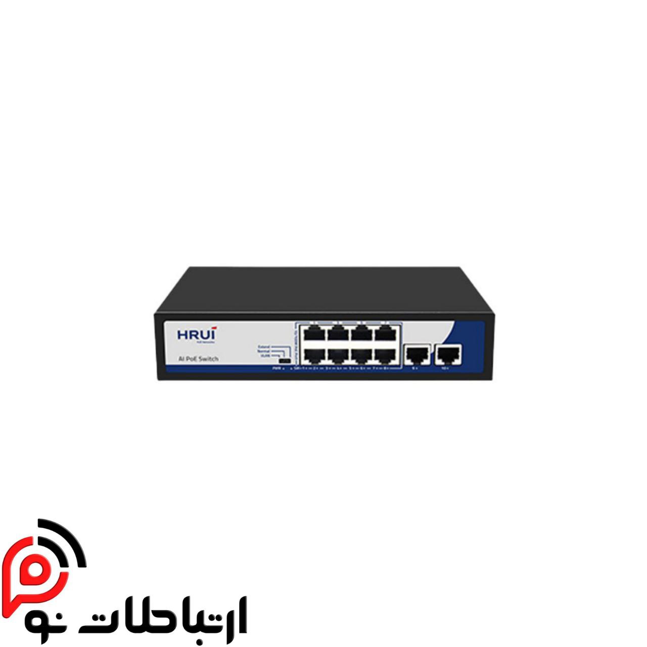 سوئیچ شبکه HRUI مدل HR900-AF-82N — تصویر ۳