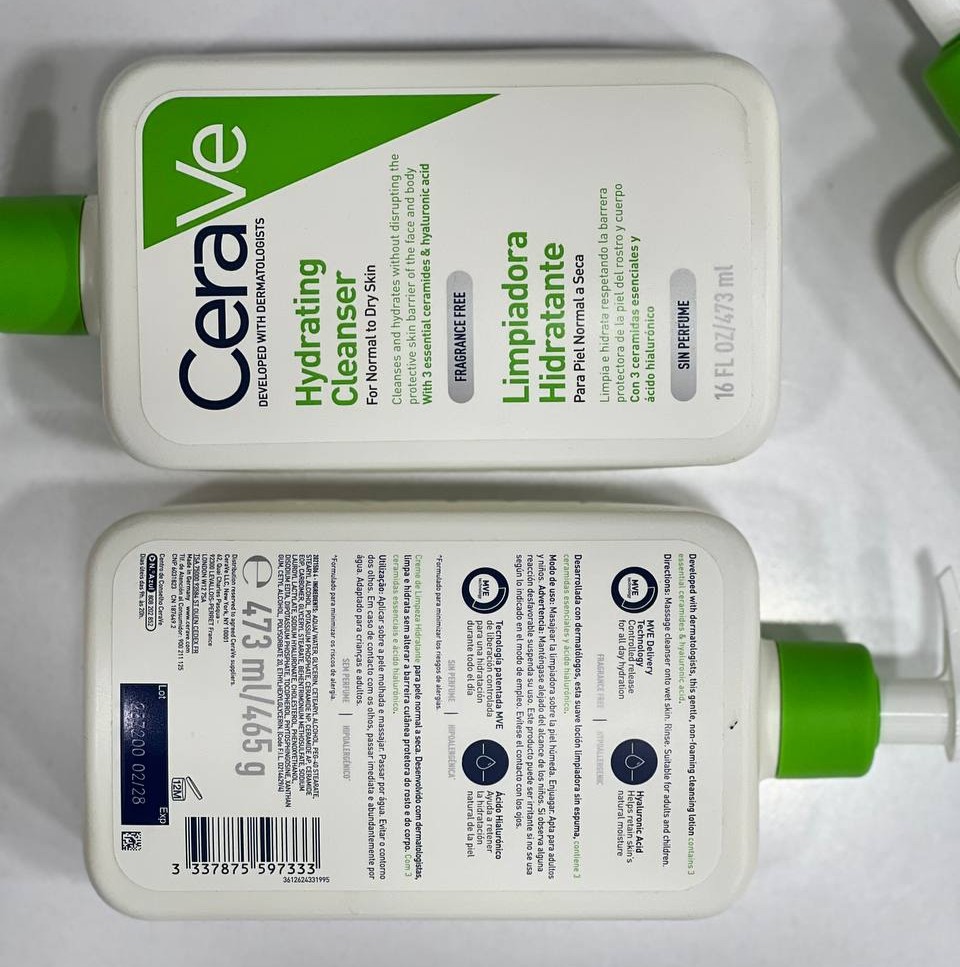 ژل شستشو آبرسان پوست نرمال تا خشک سراوی 473 میلCerave Hydrating Cleanser — تصویر ۵