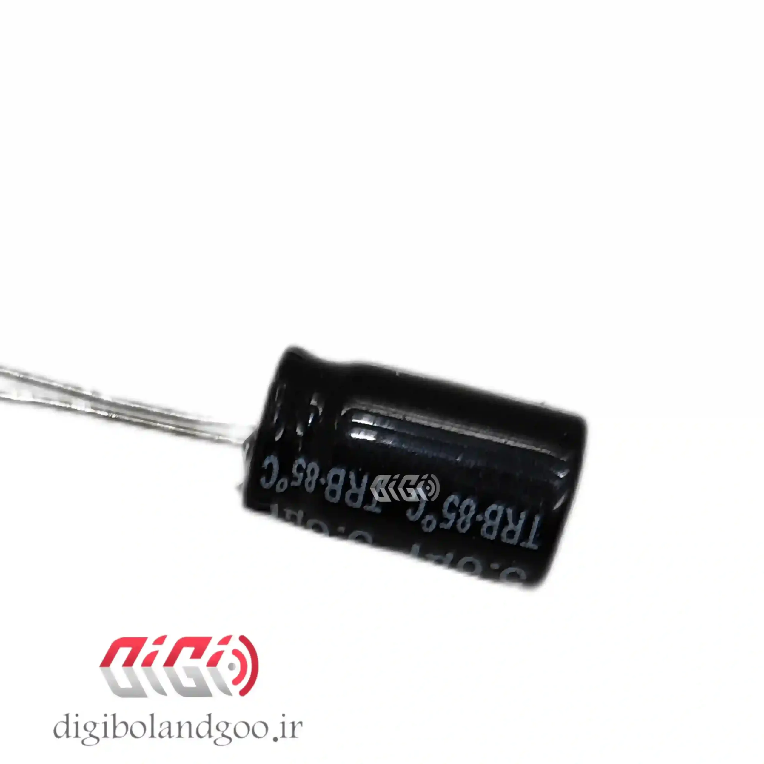 خازن بی پلار 5.6 میکرو فاراد فابریک 6975 مشکی — تصویر ۷