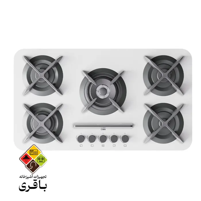 اجاق گاز پنج شعله مدل IG503W سفید كن — تصویر ۴
