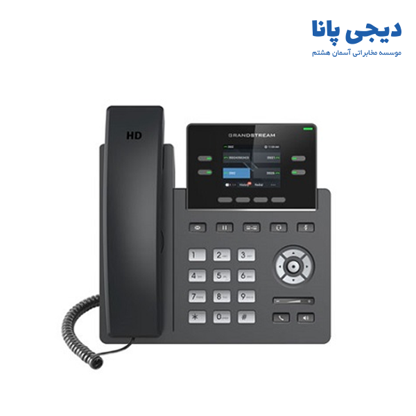 تلفن تحت شبکه گرنداستریم مدل Grandstream GRP2612W — تصویر ۳