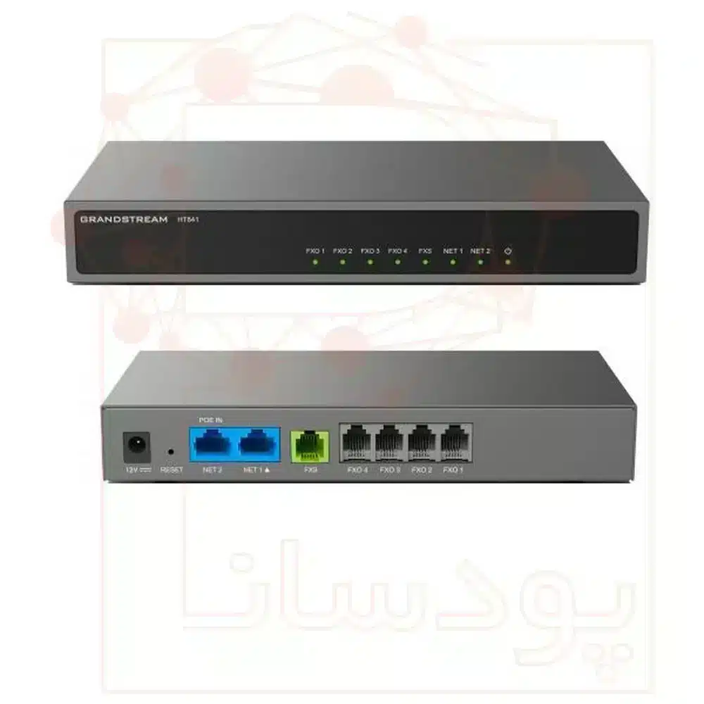 گیت وی FXO چهار پورت گرنداستریم مدل Grandstream HT841 — تصویر ۶