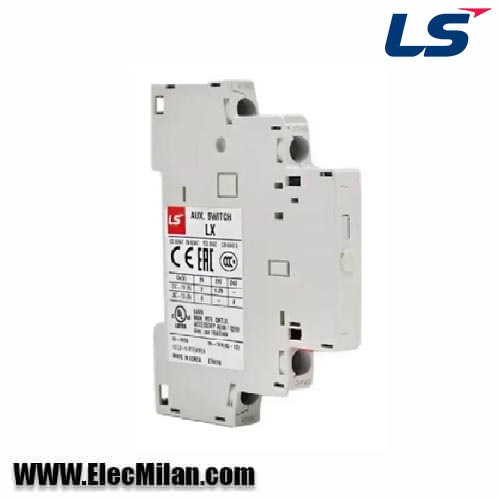 کنتاکت کمکی ال اس LS برای کلیدحرارتی 0.63 تا 100 مدل LX(1NO+1NC) — تصویر ۲