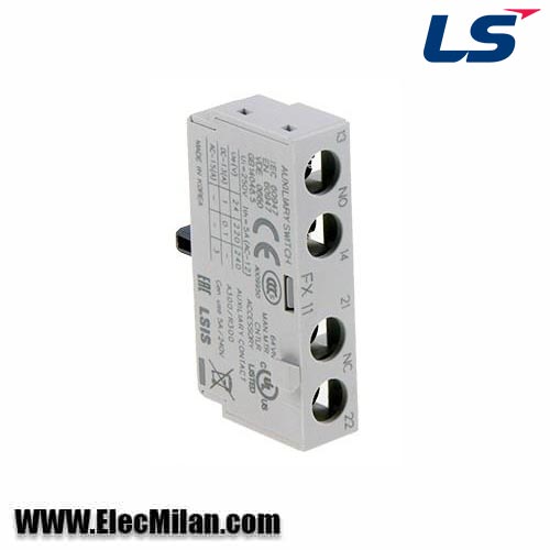 کنتاکت کمکی ال اس LS برای کلیدحرارتی 0.63 تا 100 مدل FX(1NO+1NC) — تصویر ۲