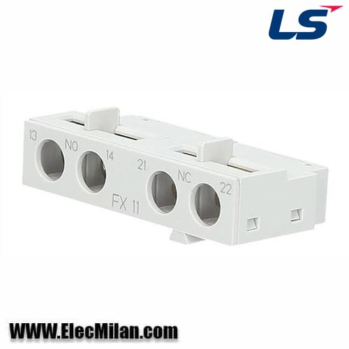 کنتاکت کمکی ال اس LS برای کلیدحرارتی 0.63 تا 100 مدل FX(1NO+1NC) — تصویر ۳