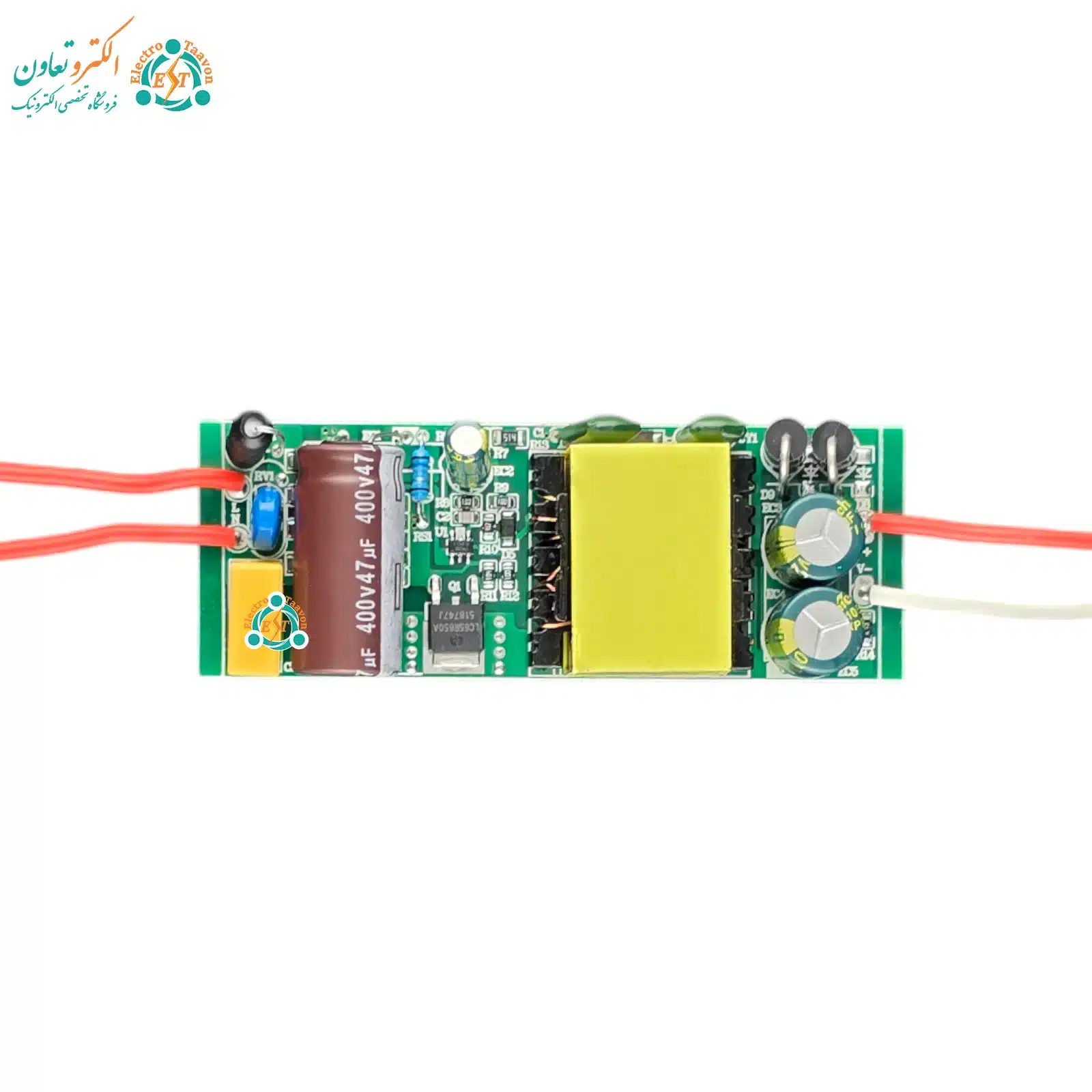 درایور ال ای دی 50 وات 1500 میلیآمپر بردی آنتی فیلیکر