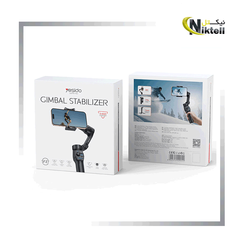 گیمبال موبایل یسیدو مدلYesido SF27 — تصویر ۲