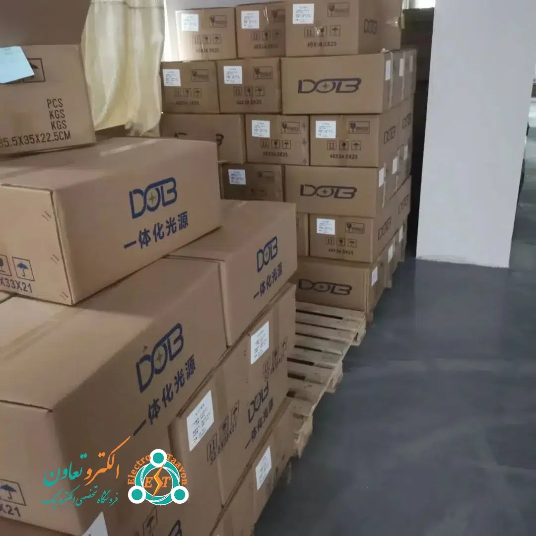 چیپ ال‌ای‌دی 100 وات 220 ولت مربع مهتابی خازن دار — تصویر ۸