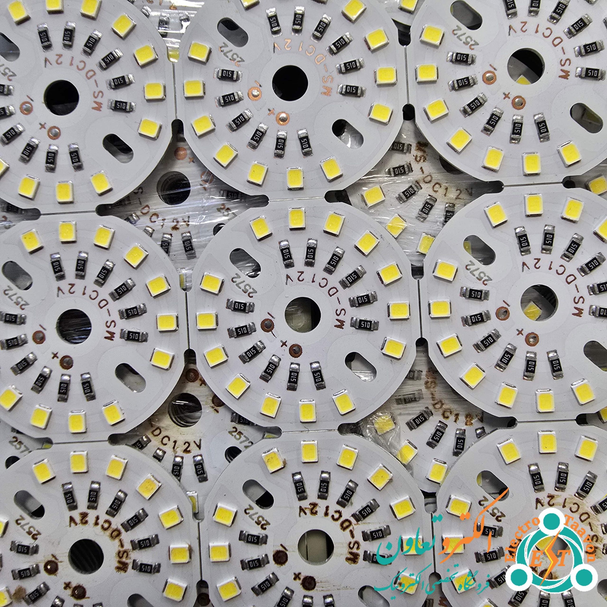 ال ای دی 12 وات 12 ولت مهتابی برند ms — تصویر ۵