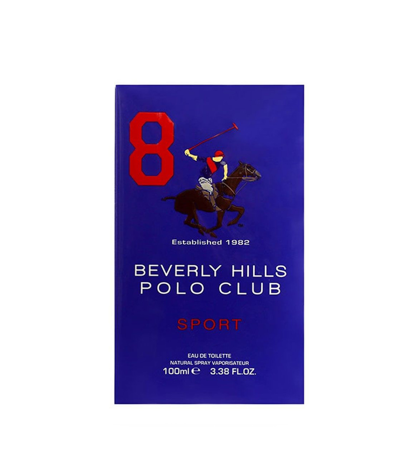 عطر مردانه پولو بورلی هیلز اسپورت نامبر ایت ادو تویلت – Polo Beverly Hills Sport Number 8 Eau De Toilette — تصویر ۳