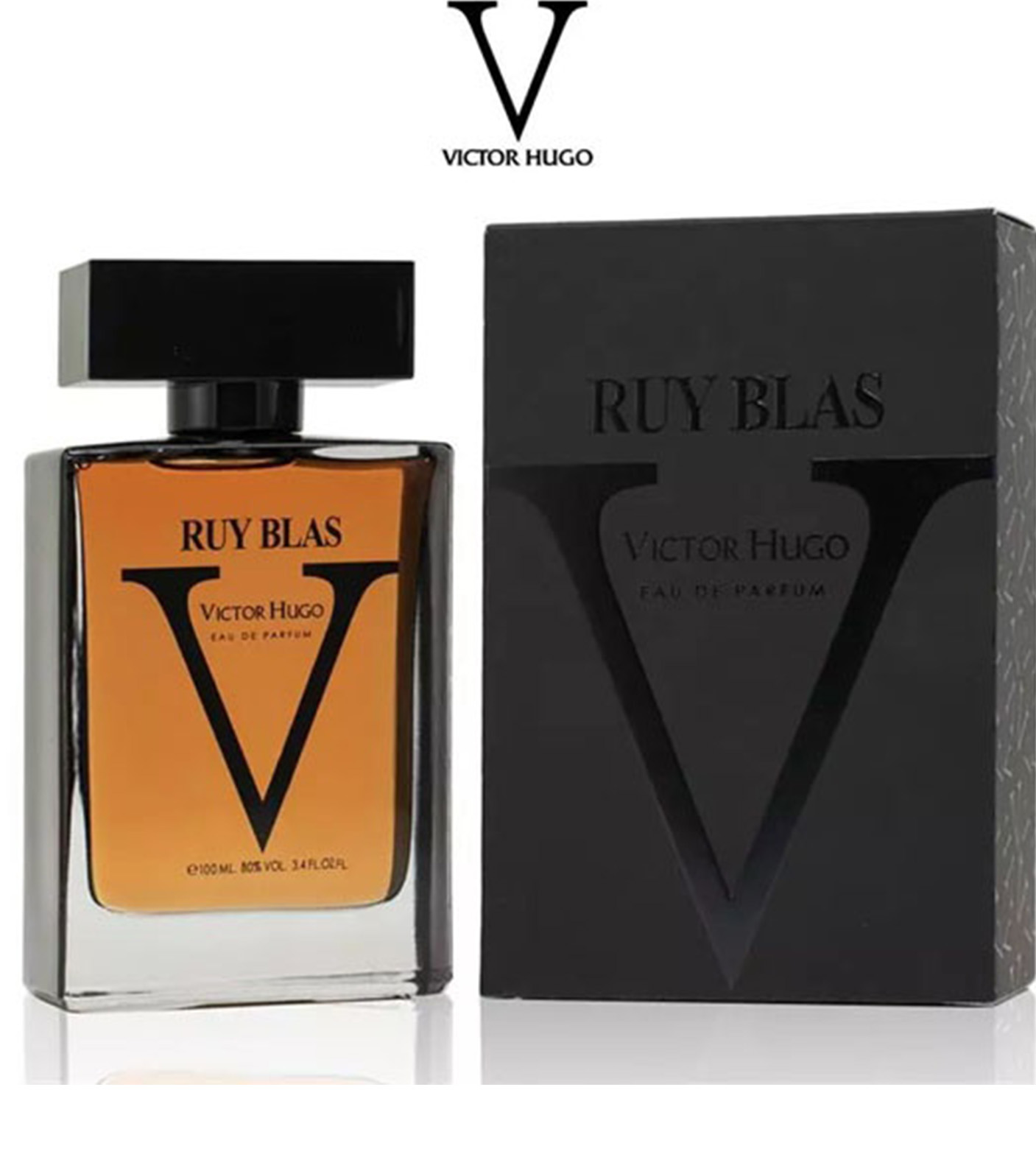 عطر مردانه ویکتور هوگو روی بلس ادو پرفیوم – Victor Hugo Ruy Blas Eau De Parfum — تصویر ۳